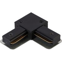 Соединитель L-образный Crystal Lux Черный арт-CLT 0.211 07 BL — фото 1, Комплектующие для освещения