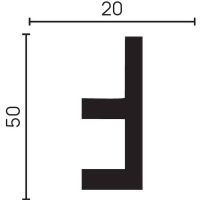 Товар: Молдинг Decor-Dizayn 2000x50x20 мм арт-DD617 - фото 4 Молдинг Decor-Dizayn 2000x50x20 мм арт-DD617 — фото 4, Молдинги