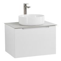 Тумба под раковину BelBagno Etna 60 подвесная Bianco Lucido арт-ETNA-600-1C-SO-BL-P — фото 9, Тумбы под раковину