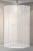 Душевой уголок Esbano Surf 90x90 профиль Хром стекло прозрачное арт-ESOGS90PRC — фото 2, Душевые уголки трапеция