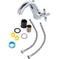 Смеситель для раковины Agger Retro Хром арт-A1902100 — фото 7, Смесители для раковины