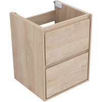 Тумба под раковину Aquanet Милан 50 подвесная Дуб светлый арт-336381 — фото 8, Тумбы под раковину