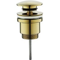 Донный клапан Frap click-clack Золото арт-F62-3 — фото 1, Донные клапаны