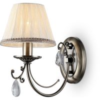 Товар: Настенный светильник Maytoni Royal Classic Soffia Бежевый Бронза арт-RC093-WL-01-R - фото 2 Настенный светильник Maytoni Royal Classic Soffia Бежевый Бронза арт-RC093-WL-01-R — фото 2, Бра