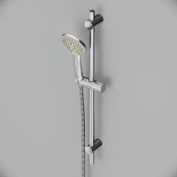 Душевой гарнитур AM.PM Gem Хром арт-F0190100 — фото 3, Душевые гарнитуры на штанге