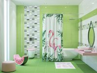 Керамическая плитка Azori Элара Верде настенная 20,1х40,5 см арт-503961101 — фото 2, Керамическая плитка