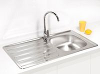 Кухонная мойка Alveus Zoom 30 NAT-90 860x500 Натуральная сталь арт-1098773 — фото 2, Кухонные мойки