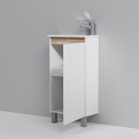 Тумба под раковину AM.PM X-Joy 45 Белый глянец арт-M85AFSX0451WG — фото 4, Тумбы под раковину