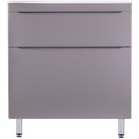 Тумба под раковину Style Line Бергамо 80 Серая антискрейтч арт-СС-00002315 — фото 1, Тумбы под раковину