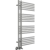 Водяной полотенцесушитель Terminus Астра П20 70х1000 Хром, нижнее подключение, G 1/2" ВР, с комплектом вентилей арт-4670078530493 — фото 1, Водяные полотенцесушители