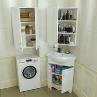 Тумба под раковину СанТа Верона 65 Белая арт-700213 — фото 8, Тумбы под раковину