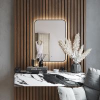 Зеркало Bond Loft 60x80 с подсветкой Черное глянцевое с бесконтактным выключателем арт-M35ZE-6080 — фото 5, Зеркала в ванную комнату