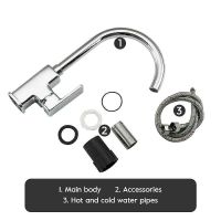 Смеситель для кухни Frap H60 Хром арт-F4060 — фото 5, Смесители для кухни