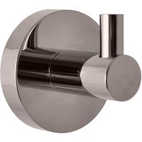 Крючок Rav Slezak Colorado Серый металлик глянцевый арт-COA0100MGL — фото 1, Крючки для полотенец