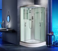 Душевая кабина WeltWasser WW500 Werra 902 90x90 профиль Хром стекло прозрачное арт-10000003226 — фото 4, Душевые кабины