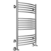 Водяной полотенцесушитель Terminus Классик П16 500x800 Хром, нижнее подключение, G 1/2" ВР, с угловым соединением арт-4670078529596 — фото 1, Водяные полотенцесушители