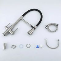 Смеситель для кухни Gappo Сатин Черный арт-G4399-75 — фото 15, Смесители для кухни