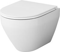 Комплект унитаза AM.PM Spirit FlashClean C701700WH+C707857WH с инсталляцией Tece Base 9400413 с сиденьем Микролифт и Белой клавишей смыва арт-C701700WH+C707857WH+9400413 — фото 2, Комплекты унитаз + инсталляция