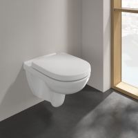 Товар: Унитаз Villeroy&Boch O.Novo подвесной с сиденьем Микролифт арт-5660HRR1 - фото 2 Унитаз Villeroy&Boch O.Novo подвесной с сиденьем Микролифт арт-5660HRR1 — фото 2, Подвесные унитазы