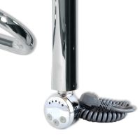 Электрический полотенцесушитель Ника Curve ЛZ Эл. 80x50 Хром арт-ЛЗ 80/50 прав — фото 4, Электрические полотенцесушители