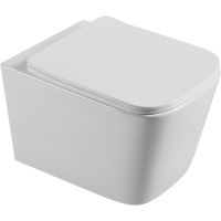 Унитаз Agger подвесной с сиденьем Микролифт арт-AT04100 — фото 1, Подвесные унитазы