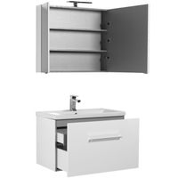 Товар: Комплект мебели для ванной Aquanet Порто 80 подвесной Белый арт-196677 - фото 8 Комплект мебели для ванной Aquanet Порто 80 подвесной Белый арт-196677 — фото 8, Комплекты мебели для ванной