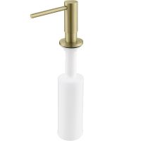 Дозатор для моющего средства Timo Saona Золото матовое арт-13139/17 — фото 1, Дозаторы для кухонных моек