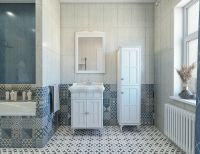 Зеркало Caprigo Borgo 60 Белое матовое арт-33430-B231 — фото 3, Зеркала в ванную комнату