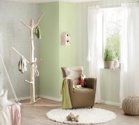 Обои детские AS Creation Little Stars Винил на флизелине (0,53*10,05) Голубой, Однотонные арт-35834-5 — фото 2, Обои для стен