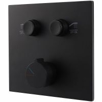 Душевая система Vincea Inspire Черная матовая арт-VSFW-4I212MB — фото 4, Встраиваемые душевые комплекты