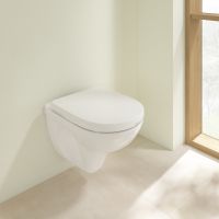 Унитаз Villeroy&Boch O.Novo подвесной с сиденьем Микролифт арт-5688H101 — фото 3, Подвесные унитазы