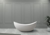 Ванна из искусственного камня Abber Stein 180x80 без гидромассажа арт-AS9633 — фото 4, Ванны из искусственного камня