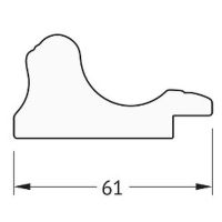 Зеркало Evoform Definite 154х74 в багетной раме - Золотой акведук 61 мм арт-BY 1118 — фото 5, Зеркала в ванную комнату