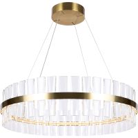 Подвесной светильник Maytoni Modern Mirage Прозрачный Латунь арт-MOD173PL-L60BS3K — фото 1, Подвесные светильники