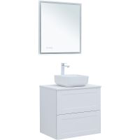 Тумба под раковину Aquanet Терра 70 подвесная Белая матовая арт-313233 — фото 13, Тумбы под раковину