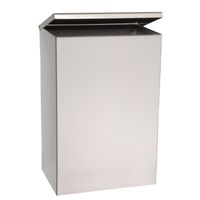 Ведро мусорное Bemeta без крышки Хром арт-101915051 — фото 1, Мусорные ведра