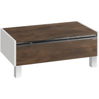 Тумба Aquaton Капри 80 Таксония темная арт-1A231103KPDB0 — фото 1, Комоды и тумбы для ванной комнаты