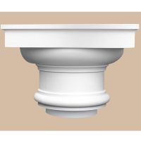 Капитель Decomaster 42x200x200 мм арт-DC 8303A-8 — фото 1, Колонны