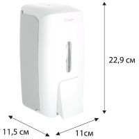 Диспенсер для жидкого мыла Fixsen Hotel Белый арт-FX-31012J — фото 2, Диспенсеры для жидкого мыла