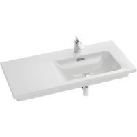 Раковина Jacob Delafon Vox 100 Белая арт-EXAD112-00 — фото 1, Раковины подвесные