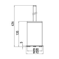 Товар: Ершик для унитаза Emco System2 Хром арт-3515 001 01 - фото 2 Ершик для унитаза Emco System2 Хром арт-3515 001 01 — фото 2, Ершики для унитаза