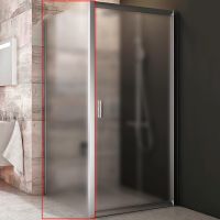 Душевая стенка Ravak Blix BLPS-100 профиль Хром стекло Grape арт-9BHA0C00ZG — фото 1, Боковые стенки