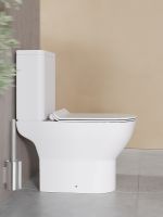 Унитаз компакт Agger с бачком и сиденьем Микролифт арт-AT03000 — фото 8, Напольные унитазы