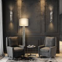 Товар: Торшер Maytoni Modern Talento Белый Прозрачный Хром арт-DIA008FL-01CH - фото 12 Торшер Maytoni Modern Talento Белый Прозрачный Хром арт-DIA008FL-01CH — фото 12, Торшеры