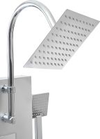 Товар: Душевая панель River Guron 08 Матовый хром арт-10000001105 - фото 3 Душевая панель River Guron 08 Матовый хром арт-10000001105 — фото 3, Душевые панели