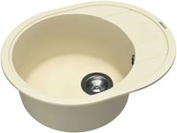 Кухонная мойка Florentina Родос-580 Шампань арт-20.240.B0580.202 — фото 2, Кухонные мойки