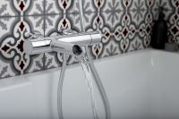 Смеситель для ванны Jacob Delafon Toobi с термостатом Хром арт-E8992-CP — фото 2, Смеситель для ванны