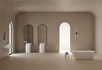 Ванна из искусственного камня Abber Stein 170x80 без гидромассажа арт-AS9604 — фото 6, Ванны из искусственного камня