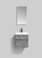 Тумба под раковину BelBagno Pietra Mini 50 подвесная Stucco Cemento арт-PIETRA MINI-500AS-2C-SO-SCM — фото 11, Тумбы под раковину