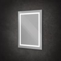 Зеркало BelBagno Kraft 60 с подсветкой Черное с сенсорным выключателем арт-SPC-KRAFT-600-800-SENS-NERO — фото 2, Зеркала в ванную комнату